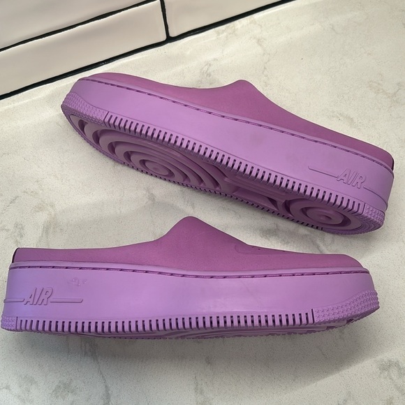 Nike Air Force 1 Lover XX Slip-On Mule Sneaker Fuchsia - Women's Size 8.5 - NEW - Picture 4 of 16